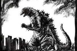 Godzilla croqué par Naoki Urasawa pour son reboot